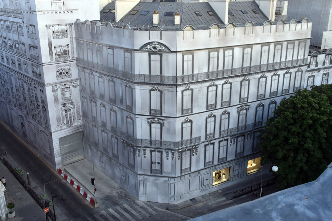 Dior habillage chantier 2